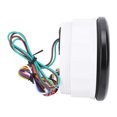 thumbnail image 4 of M Buder 85mm (3.375 inches) 3 in 1 Electrical Tachometer Oil Pressure Water Temp Gauge 6000 RPM 0-150 PSI for RV Yacht Truck with 7 Colors Backlight Black Dial Black Bezel, 4 of 9