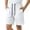 White, variant on Boys Athletic Shorts Boys Athletic Mesh Running Gym Basketball Shorts Elastic Waistband Black 4-5 Years