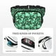 thumbnail image 5 of Fotbe Sea Turtle Cangurera Cuadrada con Estampado de Doble Capa, Bolsa de Cintura Ajustable Mini para Hombres y Mujeres, 5 of 9