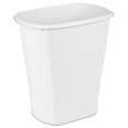 thumbnail image 1 of Sterilite 38 Liter Rectangular White Wastebasket, 1 of 4