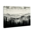 thumbnail image 4 of Stupell Industries Black & White Gradient Mountains Landscape & Nature Painting Wrapped Canvas Art Print Wall Art, 30 x 20, 4 of 8