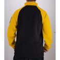 thumbnail image 4 of S-4X Plus Size Fleece Sweatshirts for Men with Zipper Mock Neck Shirts Big & Tall Pullover Slim-Fit Color-Block Warm Hiking Cargo Sweatshirt Tops, 4 of 8