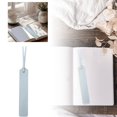 thumbnail image 2 of Xuewenshw Leather Bookmarks Bookmark Leather Rope Bookmarks Portable Long Strip Bookmarks Home Reading Paginators Easter Crafts for Adults, 2 of 6