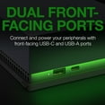 thumbnail image 6 of Seagate Game Drive Hub 8TB External HDD - USB 3.2 Gen 1, Dual USB-C and USB-A ports, Grey, Xbox Certified, with Xbox Green LED lighting and 3 Year Rescue Services (STKW8000402), 6 of 9