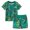 Greeen, variant on WOLLED Baby Toddler Boys Summer Cartoon Printed T Shirt Short Sleeve Shorts Sets Kids Round Neck Sports Shorts Two Piece Indoor Outdoor Cotton Wear Shorts Outfit for 2-7Y