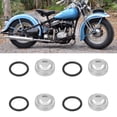 thumbnail image 4 of Set 4 Pcs Brake Master Cylinder Reservoir Sight Gasket Set Motorcycle Accessory for Scooter ATV Dirt Bike, 4 of 7
