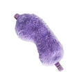 thumbnail image 4 of destyer Plush Eye Mask Elastic Band Travel Sleeping Mask Solid Color Cute Blindfold Eye Cover, 4 of 8