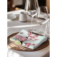 thumbnail image 6 of Easter Cloth Napkins Set of 8 Reusable Dinner Napkins, Spring Gnomes Blossoms Flowers Colorful Eggs Cocktail Napkin Washable Table Napkins for Wedding/Holiday Party/Baby Shower 20"x20", 6 of 7