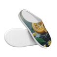 thumbnail image 3 of Lsque Fresh Passion Fruit Still Life Pattern Womens Comfort Cotton on Scuff With Memory Foam and Anti-skid Sole Slipper-39/40, 3 of 7