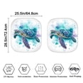 thumbnail image 3 of Binienty Sea Turtle Car Sun Shade for Windshield Foldable Sunshade Front Window Cover Sun Visor Heat and UV Rays That Keeps Vehicle Cool Universal Vehicle Accessories 28.5 x 25.5 inches, 3 of 6