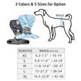 thumbnail image 3 of Lot de 3 Couches Réutilisables en Graphène pour Chiens Femelles - Taille g Gris, Antibactériennes et Respirantes, Conception Étanche à 4 Couches avec Rubans Adhésifs Ajustables et Bords Élastiques, Culottes Hygiéniques Lavables pour Animaux de Compagnie pour, 3 of 6