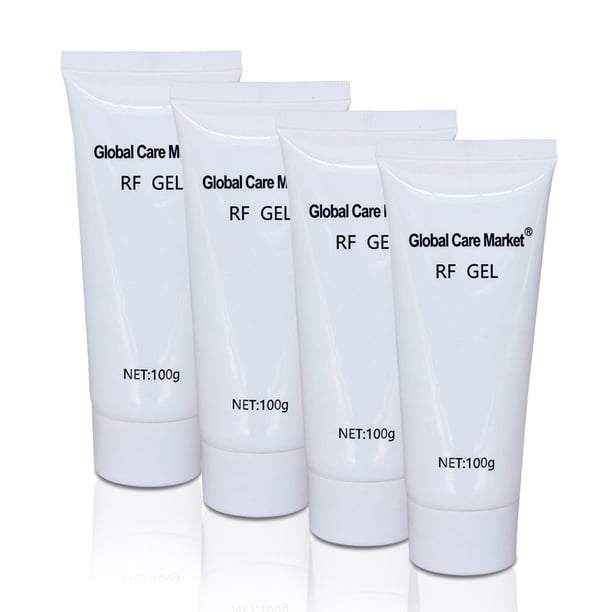 Gel RF Global Care Market, paquete de 4 unidades, 100 g, para microcorriente facial