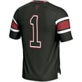 thumbnail image 3 of Men's GameDay Greats #1 Black Temple Owls Endzone Football Jersey, 3 of 4