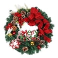 thumbnail image 1 of Corona de Navidad para Puerta Principal, Corona de Navidad, con Una Variedad de Colgantes Decorativos Navideños para Decorar Paredes y Puertas, 1 of 6