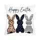 thumbnail image 2 of Uuiauoio Easter Pillow Covers 18x18 Easter Throw Pillow Covers with Bunny and Eggs Spring Home Decor Pillowcase Square Cushion Covers for Sofa Bed Couch, 2 of 6