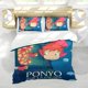 thumbnail image 5 of Ponyo en el Acantilado Conjunto de sábanas temático, trío de piezas, cómodo y amigable con la piel, diseño único, regalo de decoración para el hogar para familiares, amigos y fans,135cm *200cm, 5 of 6