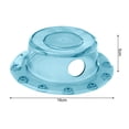 thumbnail image 4 of Bottomless Bath Overflow Drain Cover Strong Grip Leak-Free Better Bathing Experience Bathtub Seal Suction Cup, 4 of 4