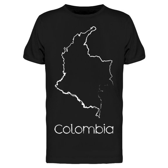 Country Of Colombia Graphic Tee Men's -Image by Shutterstock