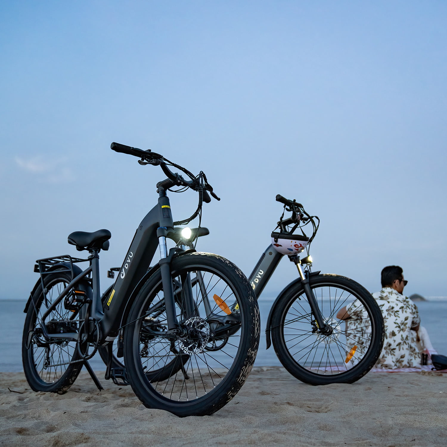 DYU Folding Electric Bike for Adults - 7-Speed Mountain Ebike with Peak 1200W 28MPH Brushless Motor, 48V10.4Ah Removable Battery, 20X3.0 Fat Tire UL2849