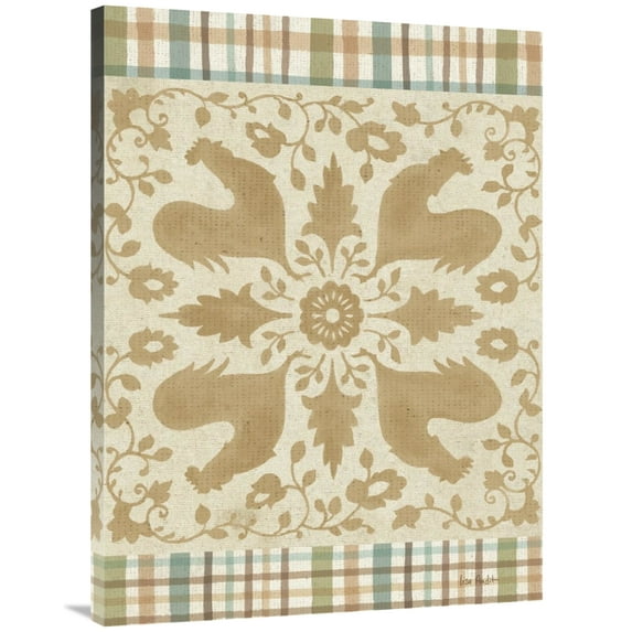 Global Gallery's 'French Country XI' By Lisa Audit Stretched Canvas Wall Art