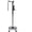 Original Black, variant on Quad Cane, Walking Cane with Ergonomic Handle Ever and Graceful 4-Pronged Base for Extra Stability, Adjustable Walking Sticks for Right or Left Handed Men & Women and Seniors