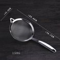 thumbnail image 2 of WAXIAYU 3pcs Stainless Steel Skimmer Strainer Slotted Spoon with Ergonomic Handle Strainer Ladle for Kitchen, 2 of 8