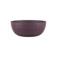 thumbnail image 3 of Mainstays 30-Piece Plastic Braided Pattern Dinnerware Bundle Set, Purple, 3 of 17