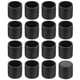 thumbnail image 1 of Uxcell 48Pack Tapas de patas de silla, 19mm (3/4 pulgadas) sin marcas, protectores de piso para patas de silla antideslizantes, Negro, 1 of 6