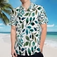 thumbnail image 5 of High Quality Hawaiian Shirts for Men Short Sleeve Aloha Beach Shirt Floral Summer Casual Button Down Shirts Blouses EZU7DA, 5 of 7