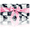 Pink Bow on Black and White Checkered Background, variant on 1 Pcs License Plate Covers & Frames, Mysterious Purple - Eyed Creature For Decorative Front, Aluminum License Plate Covers & Frames Cover For Men Women, 12" X 6"