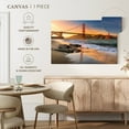 thumbnail image 5 of Elephant Stock Sunset At Golden Gate Bridge Wall Art - Horizontal Canvas Wall Art - Living Room Wall Decor - Architecture Canvas - Orange And Teal Decor - 24" x 16", 5 of 8