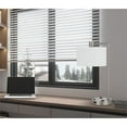 thumbnail image 2 of Cal Lighting Roanne 1-Light Downbridge Metal Desk Lamp in Brushed Steel Silver, 2 of 5