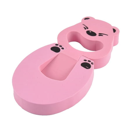 - Cartoon Animal Shape Finger Protector Door Stopper Guard Pink