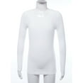 thumbnail image 2 of Sxiwei Kids Girls Fleece Lined Thermal Underwear Tops Long John Base Layer Gymnastics Ballet Dance Type A White S, 2 of 7