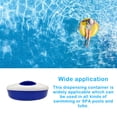 thumbnail image 4 of Toystoory Dispensador de tabletas de limpieza profunda para piscina, medidor de temperatura, contenedor dispensador de bañera para piscinas de SPA para Deportes acuáticos Toystoory OD024974-00, 4 of 6