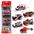 thumbnail image 4 of Ensemble de 6 Pcs Modèle de Voiture pour Enfants Éducatif Jouet Coulissant pour Garçon Modèle d'Ingénierie en Alliage, 4 of 6