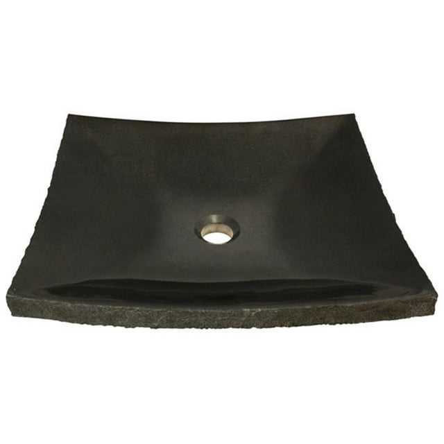 855 Lavabo-vasque en granit noir Shanxi