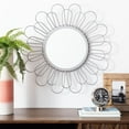 thumbnail image 2 of Safavieh Lorence Mirror, Silver, 2 of 4