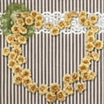 thumbnail image 3 of 50 Gold Artificial Rose Heads for Wedding, Party, and Home DIY Decor, 3 of 8