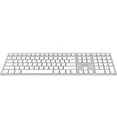thumbnail image 3 of Cherry KC 6000 Slim 110-Key Wired Keyboard for Mac Silver JK-1610US-1, 3 of 3