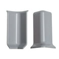 thumbnail image 4 of Baseboard Corner Blocks 6-Pack Wall Base Corner Trim Wall Corner Decor M Grey, 4 of 9