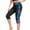 Swimwear-A0115Multicolor, variant on Board Shorts for Women Swim High Waisted Capri Leggings Tummy Control Modest Swim Bottoms Print Panel Summer Beach Water Sports Surfing Swimming Wear