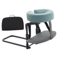 thumbnail image 4 of Voxware Home Mattress Top Massage Kit Face Down Pillow Adjustable Angle Head Rest Cradle Cushion Hand Support Board Knit Cloth Sponge Alloy Suitable for Eye S Light Blue, 4 of 8
