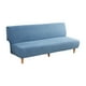 thumbnail image 1 of Cubierta suave y elástica del sofá cama sin brazos Naiovety poliéster turquesa, 1 of 6