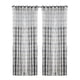 thumbnail image 2 of Cortina semitransparente Cortina de gasa para ventana Divisor de habitación para balcón de dormitorio, 140x260cm, Gris, 2 piezas Methold LF0161-06B*2, 2 of 7