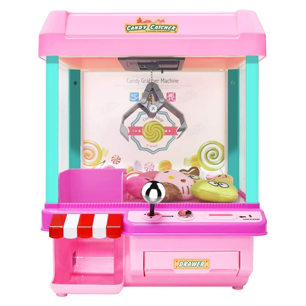 The Toy Grabber Claw Machine for Kidsï¼Indoor Arcade Gams, Ideal for Use with Small Toys / Candy