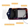 thumbnail image 4 of Bear Square PU Leather Luggage Tags, 2 Pack, with Privacy Cover and Stainless Steel Ring - Suitable for Travel, Backpack, Handbag - Bag Tags, Handbag Tags, 4 of 7