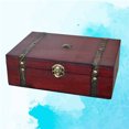 thumbnail image 2 of Vintage Jewelry Box Wooden Treasure Box Jewellery Storage Box Case Organizer, 2 of 9