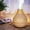 Beige-BG-clearacne, variant on PpgejGEK 200ML Mini Wood Grain Aroma Diffuser Humidifier Office Home Desktop Ultrasonic Quiet Operation 300ML Tank Colorful LED Lights Mood Lighting 4x4x4.7 Inches