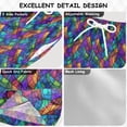 thumbnail image 2 of FORMRS Boys Swim Trunks Quick Dry Mesh Lining Beach Boardshorts, Sizes XS-XL, Vibrant Stained Glass Pattern, 2 of 7